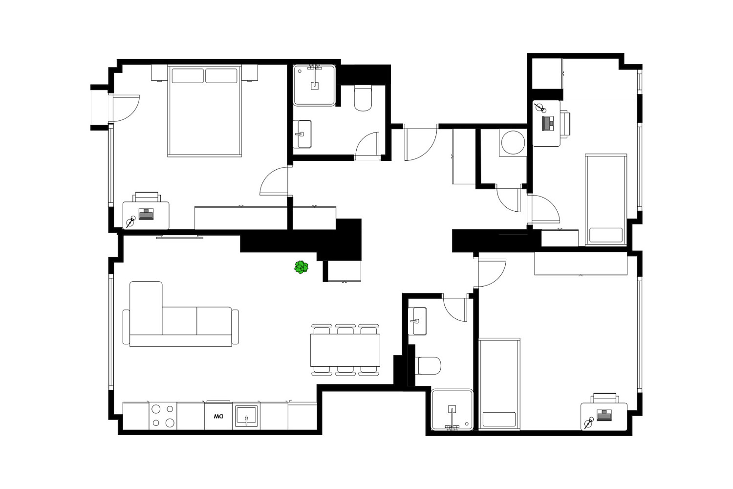 Prodej bytu 4+kk 83 m² — photo 3