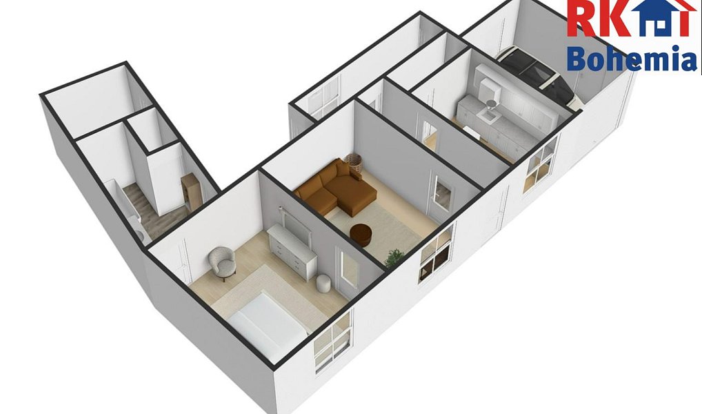 Prodej domu 124 m² s pozemkem 346 m², Lhotka – náhled fotky 36