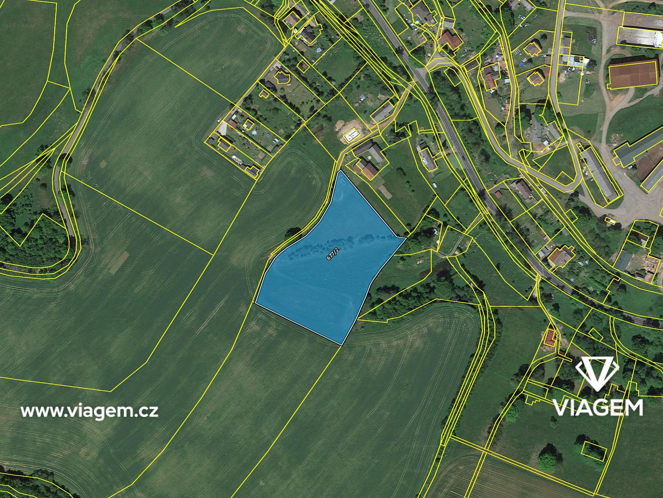 Prodej stavebního pozemku 193 m² – fotografie 4