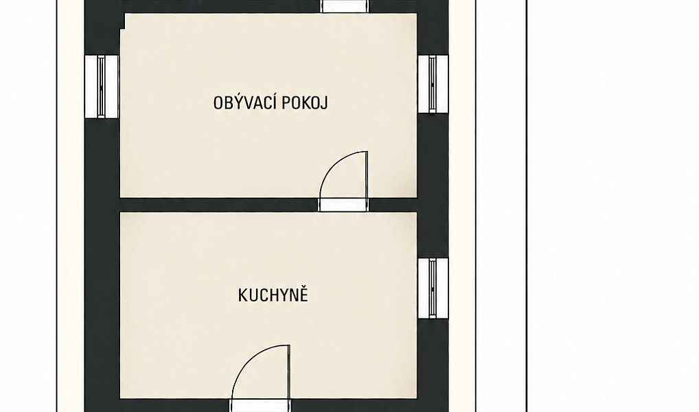 Prodej domu 42 m² s pozemkem 297 m², Zlín – náhled fotky 2
