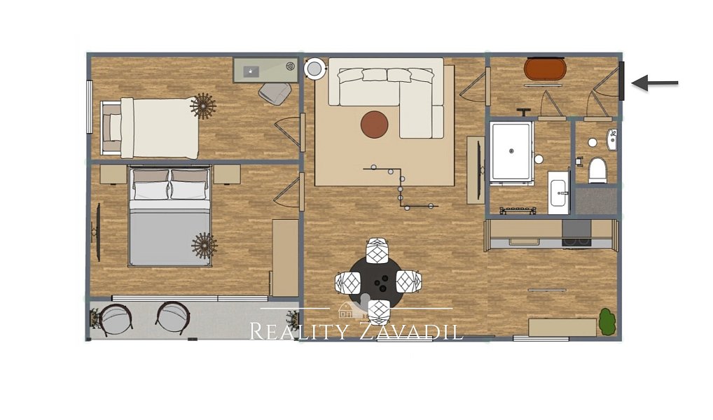 Prodej bytu 3+kk 57 m², Benešov – náhled fotky 7