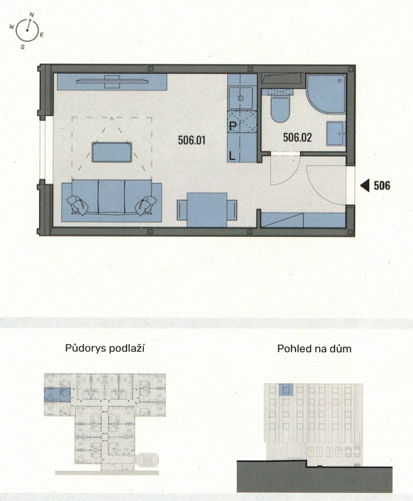 Prodej bytu 1+kk 18 m² — photo 4