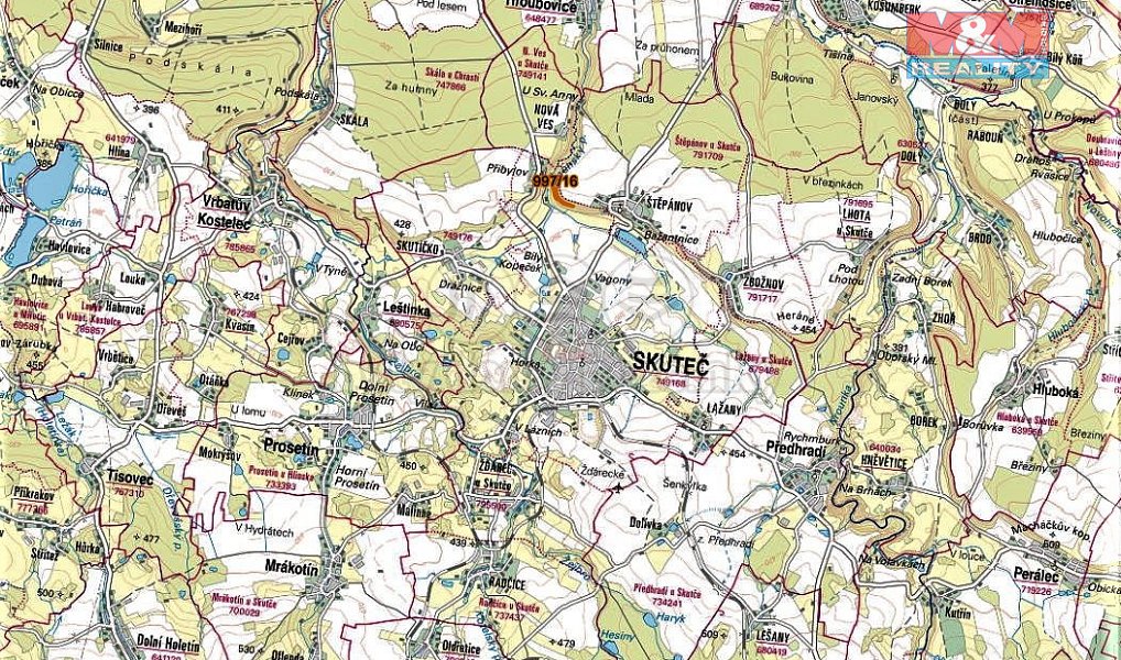 Prodej lesa 8 078 m², Skuteč – náhled fotky 3