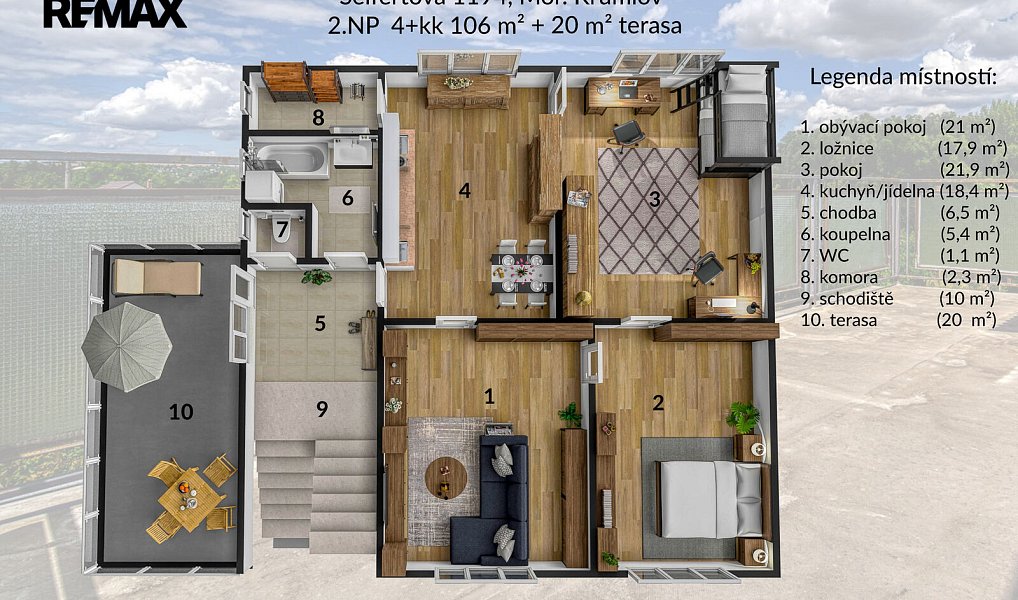 Prodej domu 400 m² s pozemkem 1 000 m², Moravský Krumlov – náhled fotky 17