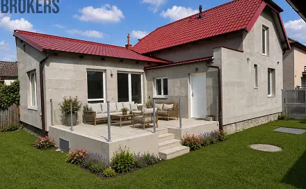Prodej domu 146 m² s pozemkem 574 m², Ohrada, Všetaty, okres Mělník