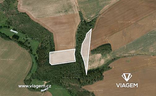 Prodej pole 1 011 m², Šípy, okres Rakovník