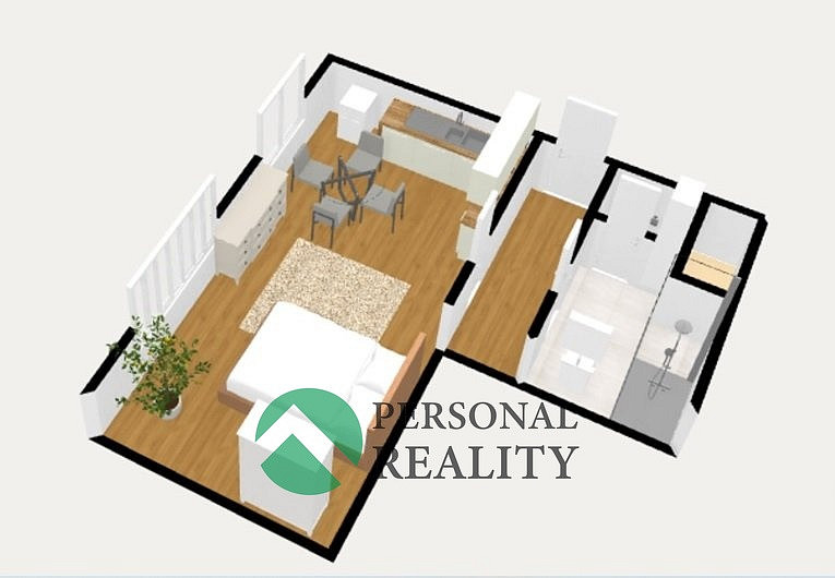 Prodej bytu 1+kk 37 m² – fotografie 4