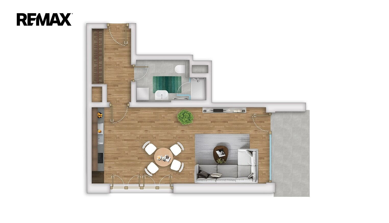 Prodej bytu 1+kk 49 m² – fotografie 2