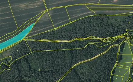 Prodej pole 6 926 m², Lhotka u Radnic - Chockov, okres Rokycany