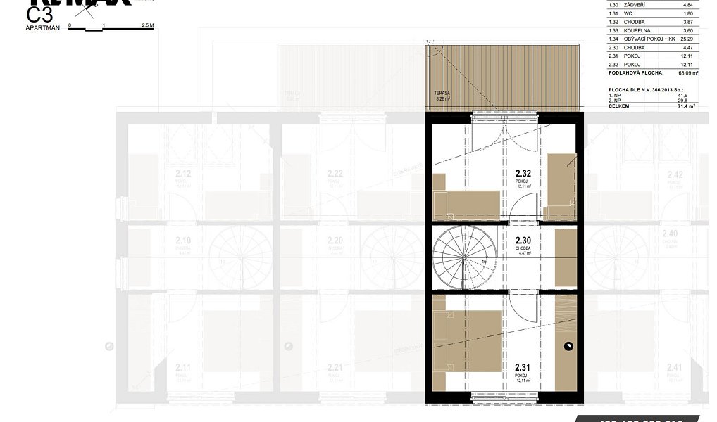 Prodej bytu 3+kk 68 m², Doksy – náhled fotky 20