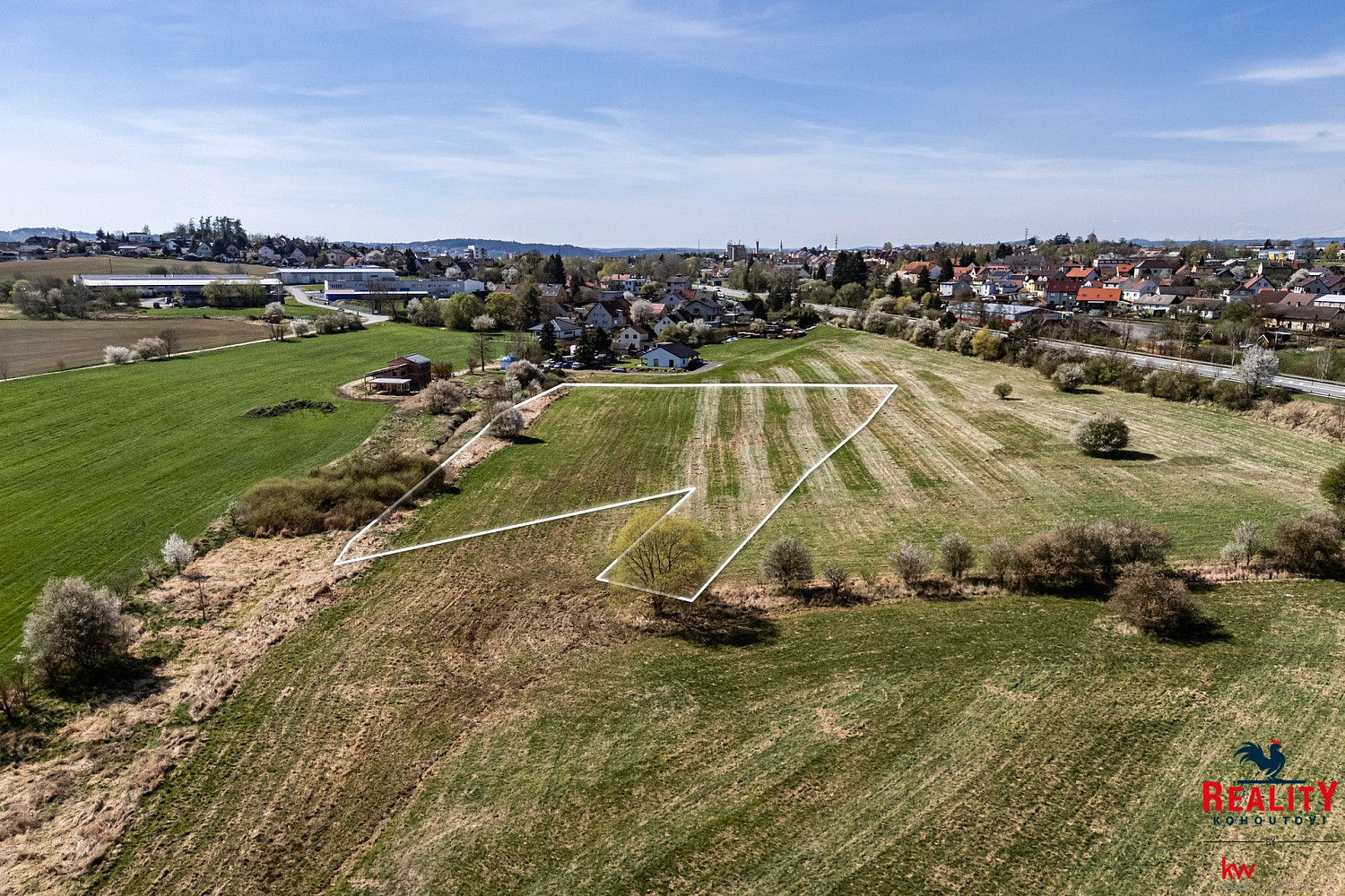 Prodej stavebního pozemku 9 643 m² – fotografie 4