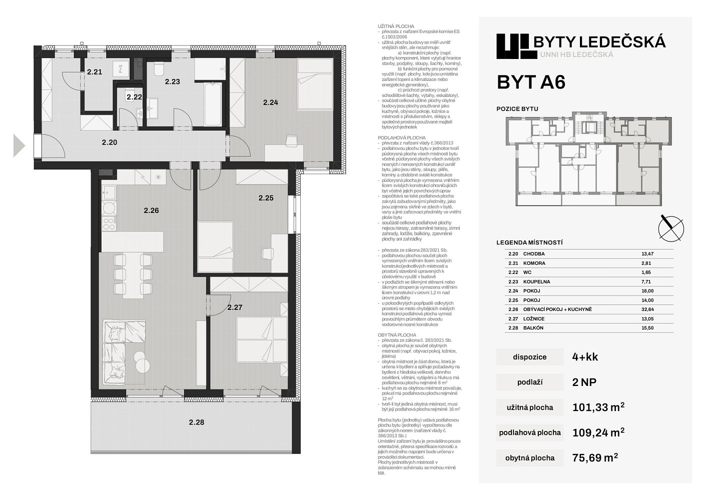 Prodej bytu 4+kk 102 m² – fotografie 2