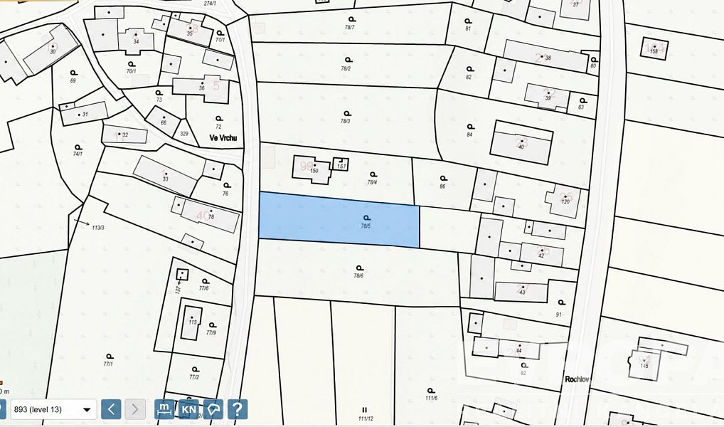 Prodej stavebního pozemku 1 006 m², Nezdice – náhled fotky 4