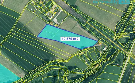 Prodej stavebního pozemku 10 576 m², Katovice, okres Strakonice