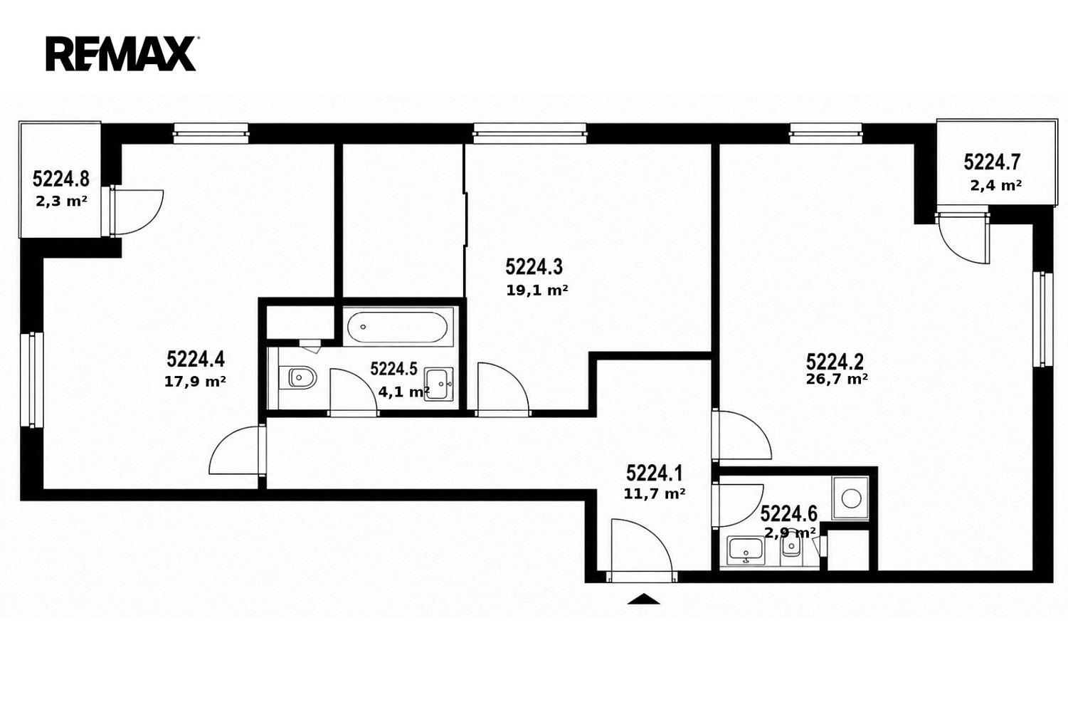 Prodej bytu 3+kk 88 m² — photo 3