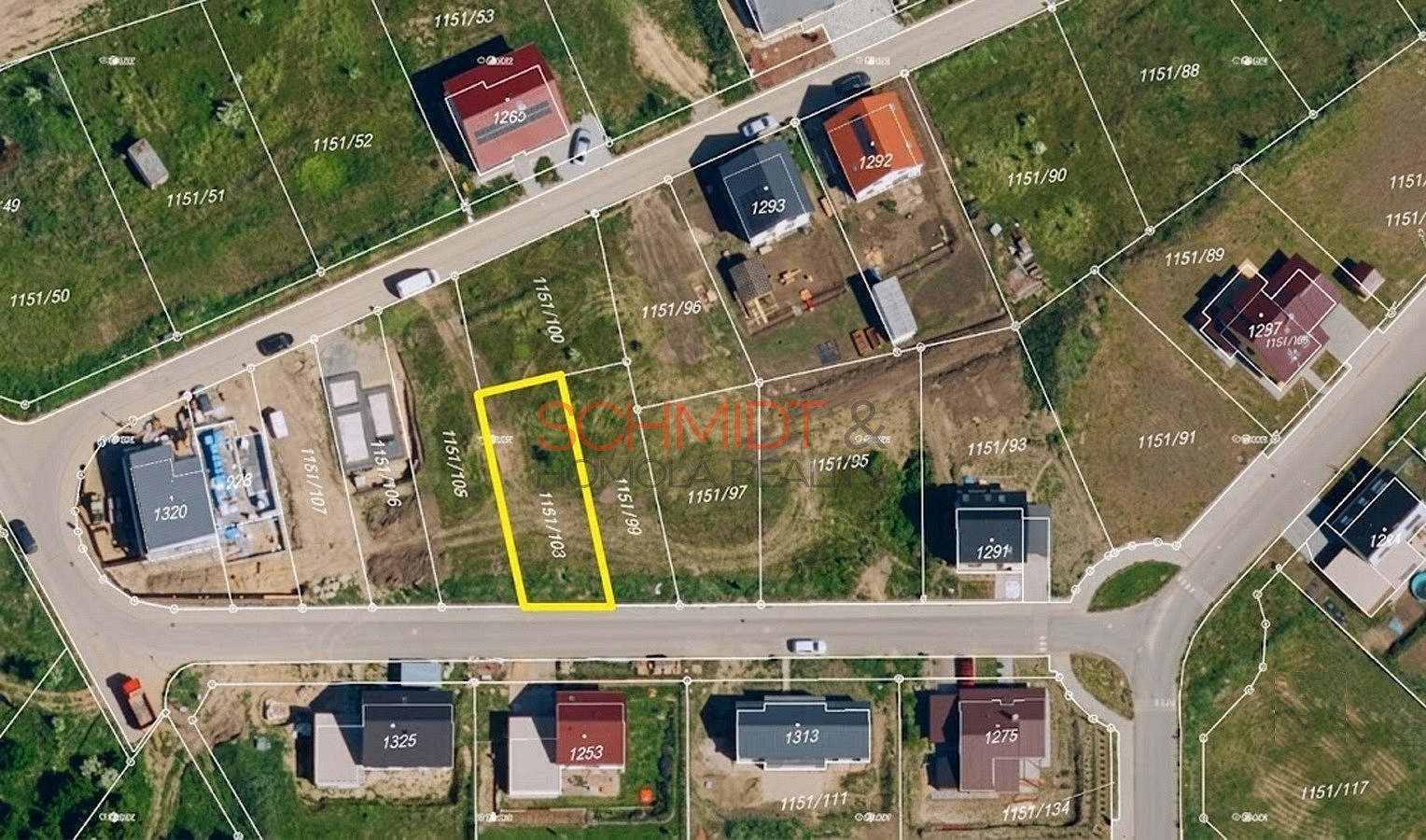 Prodej stavebního pozemku 331 m² – fotografie 3