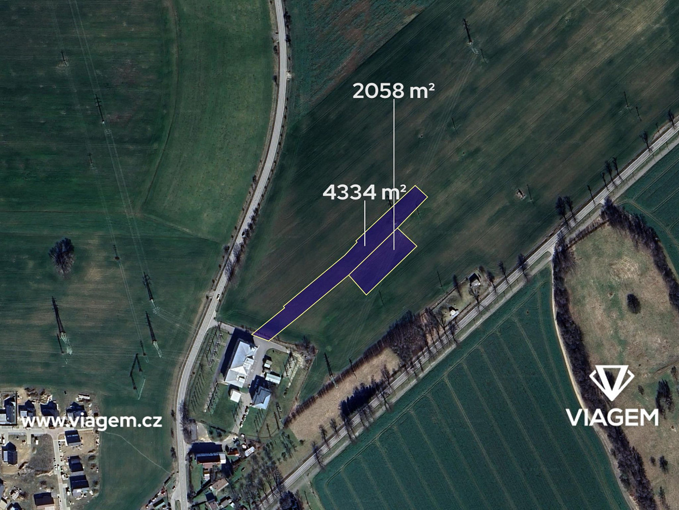 Prodej pole 343 m² – fotografie 2