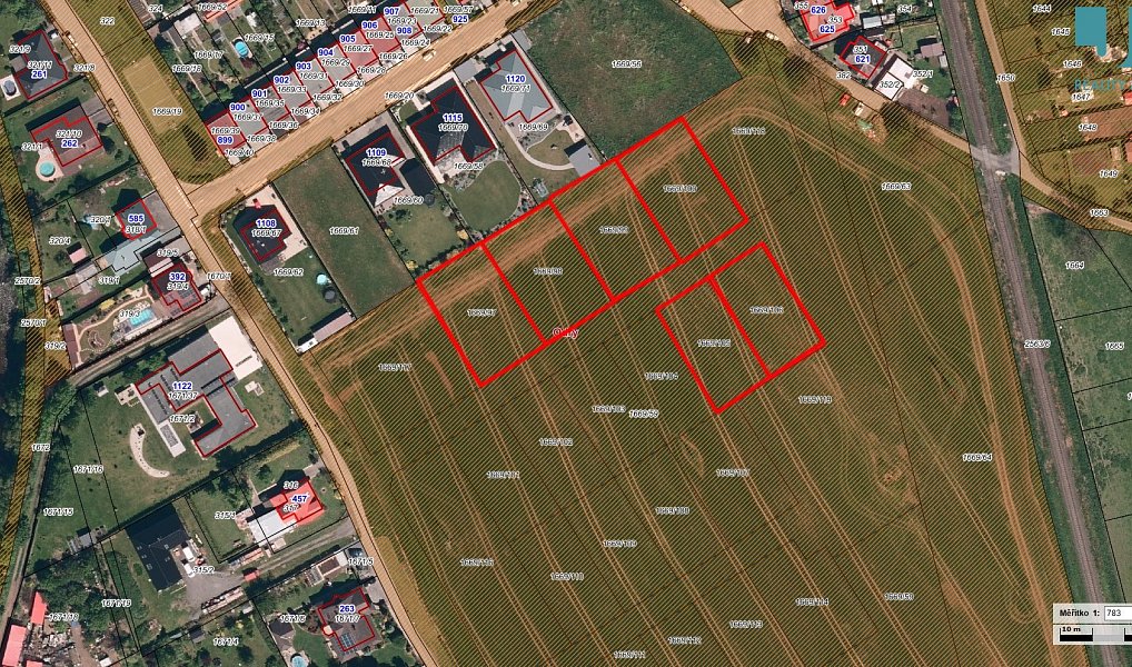 Prodej stavebního pozemku 709 m², Odry – náhled fotky 3