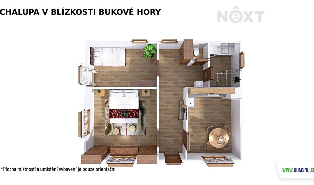 Prodej domu 55 m² s pozemkem 610 m², Písařov – náhled fotky 3