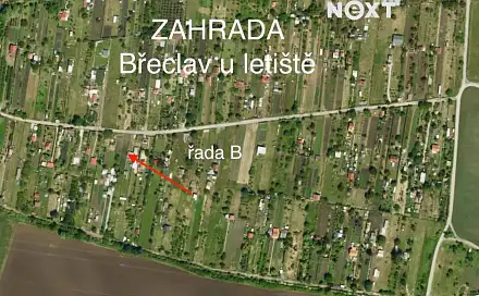 Prodej zahrady 951 m², Ladná