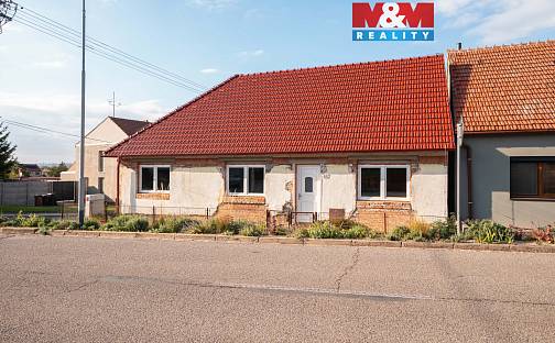 Prodej domu 80 m² s pozemkem 206 m², Hlavní, Hlohovec, okres Břeclav