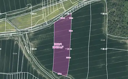 Prodej pole 28 424 m², Dobřany, okres Plzeň-Jih