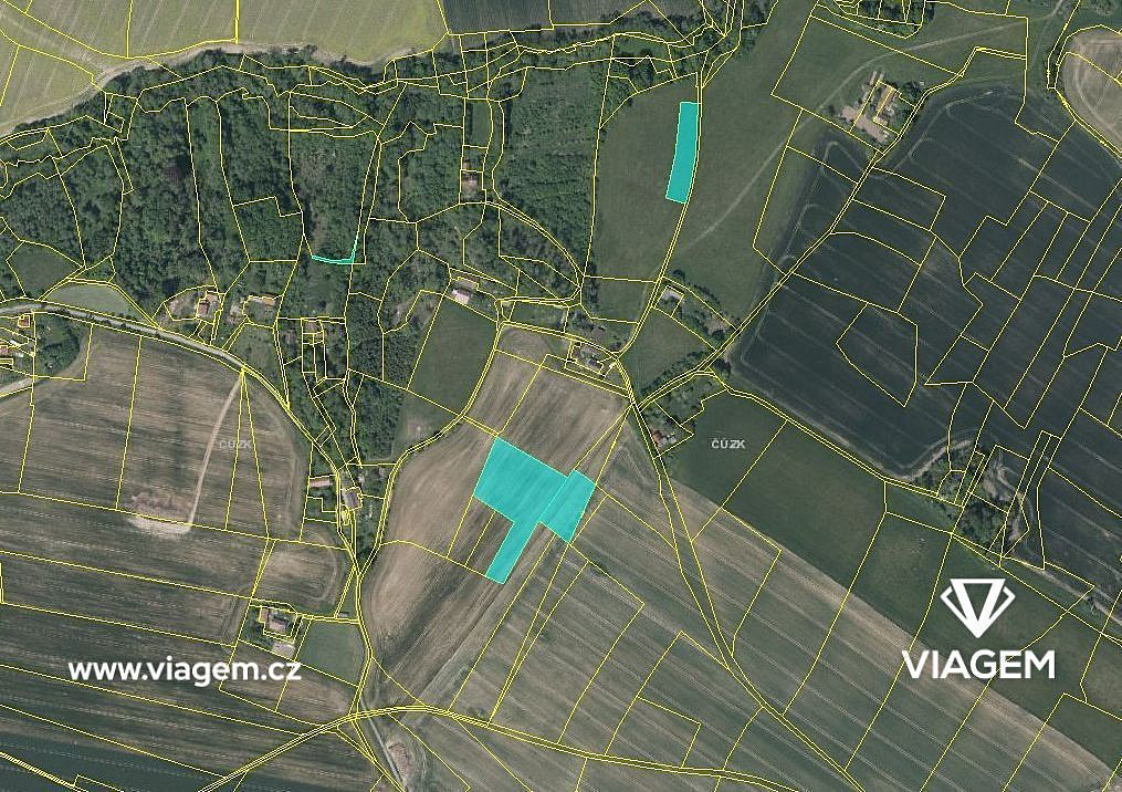 Pole 10 136 m², Podíl 17 % o výměře 1 178 m² – pohled 3
