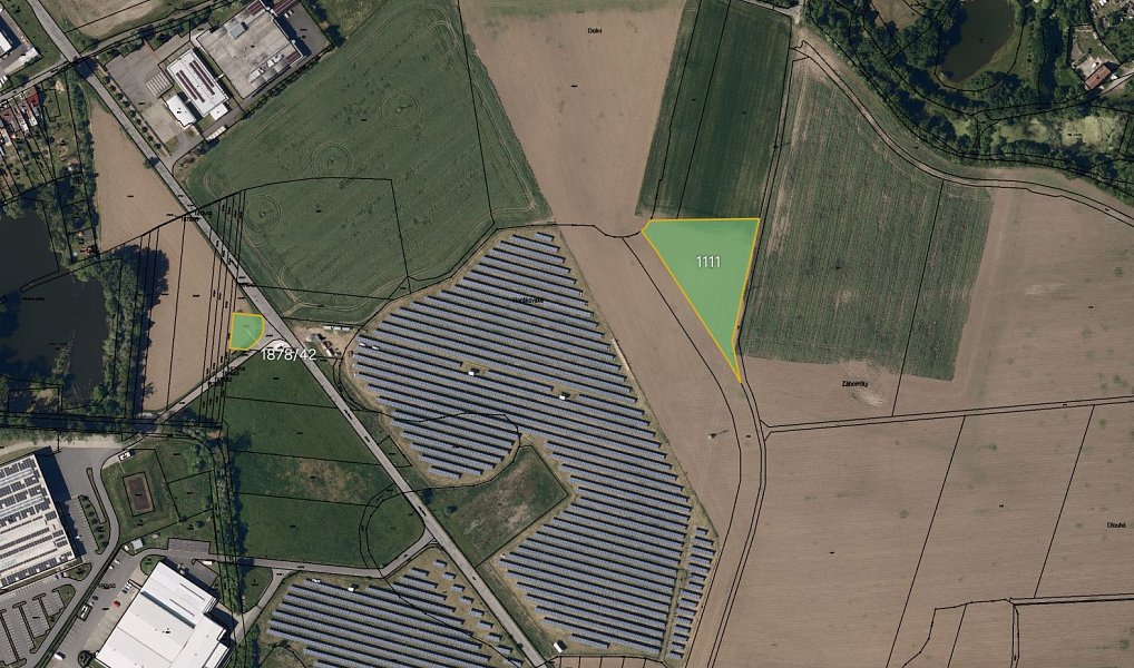 Prodej pozemku, 6981 m², Kroměříž