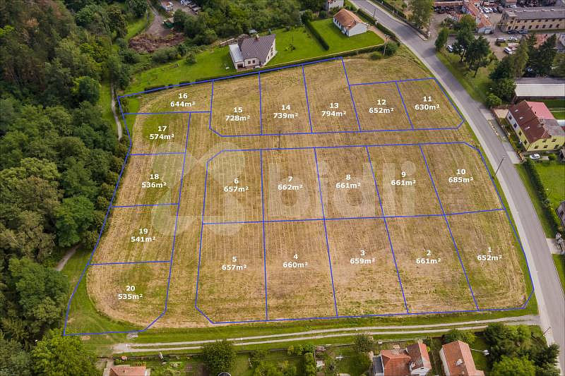 Prodej stavebního pozemku 535 m² – fotografie 5