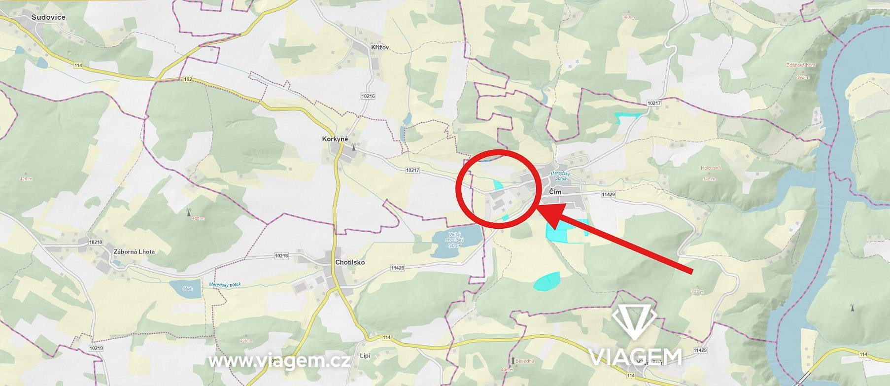 Prodej komerčního pozemku 2 318 m² – fotografie 5