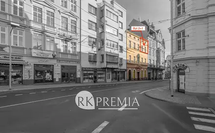Pronájem bytu 2+1 66 m², Školní, Teplice
