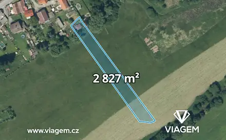 Prodej pole 471 m², Třemošná, okres Plzeň-sever