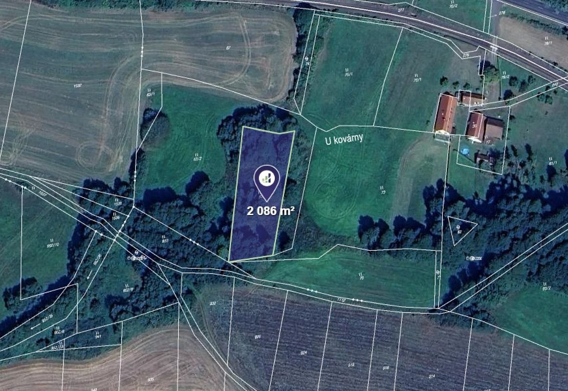 Prodej louky 1 043 m²