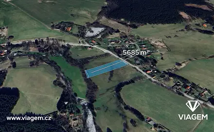 Prodej pole 710 m², Horní Bradlo, okres Chrudim