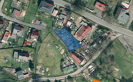 Prodej stavebního pozemku 478 m², Velký Šenov, okres Děčín