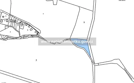 Prodej pozemku 2 286 m², Mešno, okres Rokycany