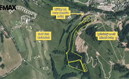 Prodej pozemku 40 723 m², Mladé Buky, okres Trutnov