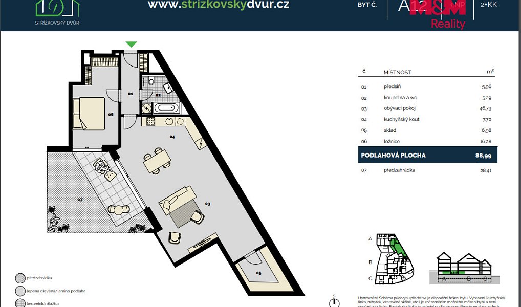 Prodej bytu 2+kk 90 m², Praha – náhled fotky 6