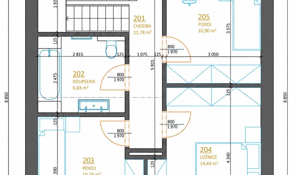 Prodej domu 110 m² s pozemkem 509 m², Mistřice – náhled fotky 28