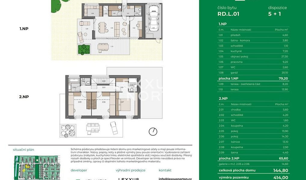 Prodej domu 145 m² s pozemkem 414 m², Přezletice – náhled fotky 11