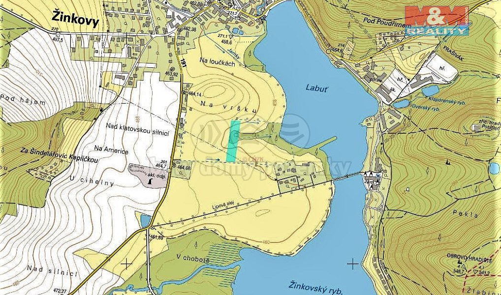 Prodej louky 7 038 m², Žinkovy – náhled fotky 3
