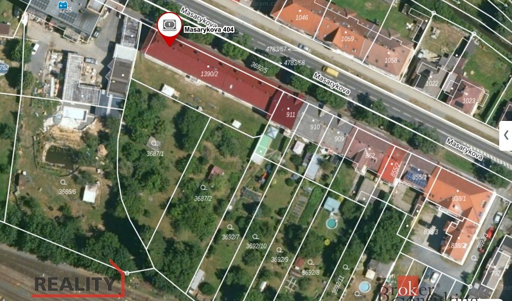 Prodej zahrady 1 178 m², Domažlice – náhled fotky 2