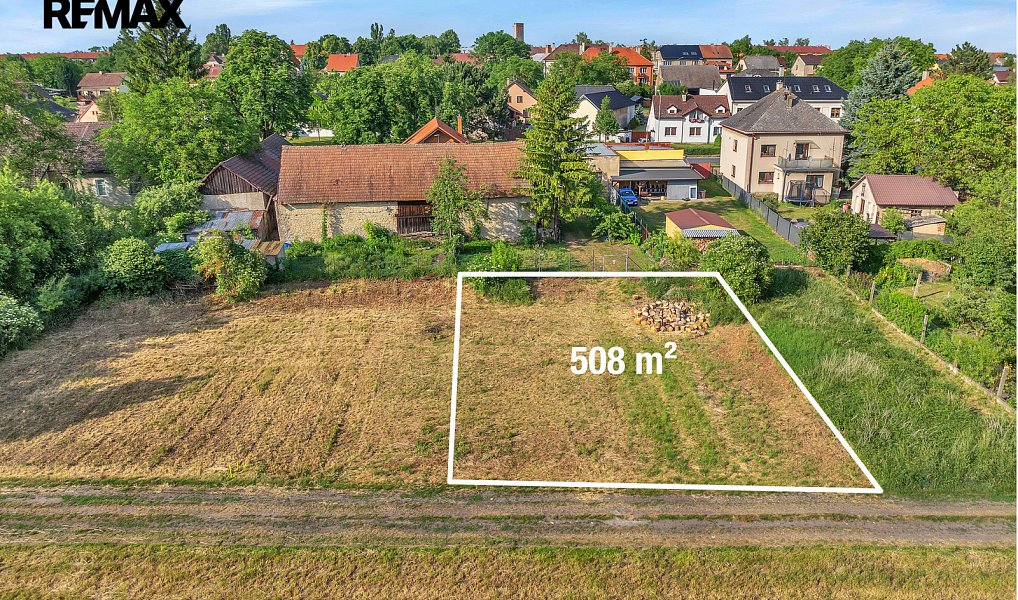 Prodej stavebního pozemku 508 m², Milovice – náhled fotky 3
