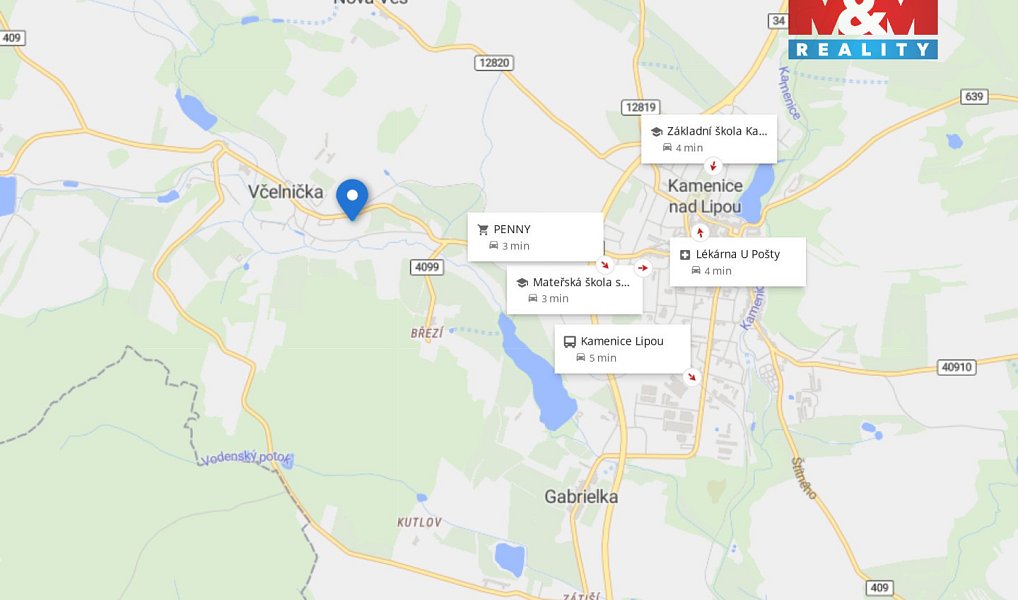 Prodej stavebního pozemku 1 118 m², Včelnička – náhled fotky 3