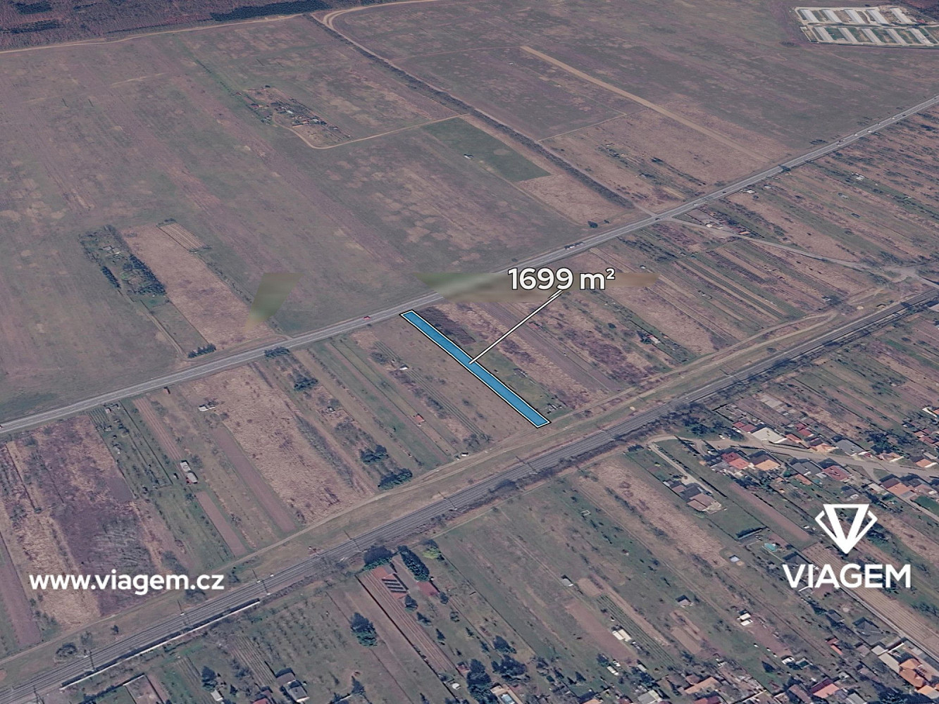 Prodej zahrady 424 m²