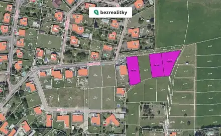 Prodej stavebního pozemku 900 m², Babice, okres Praha-východ