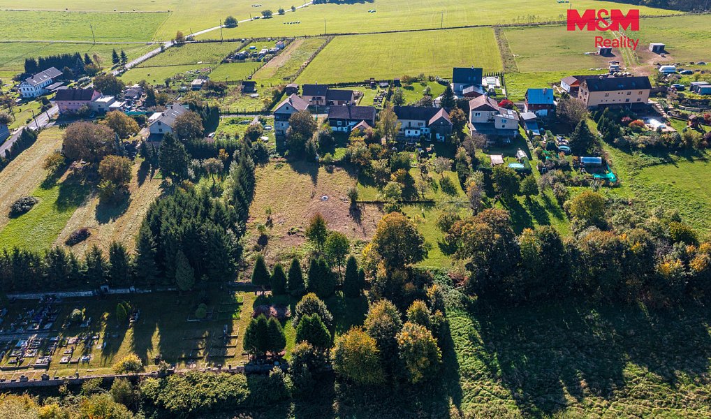 Prodej stavebního pozemku 2 573 m², Huntířov – náhled fotky 6