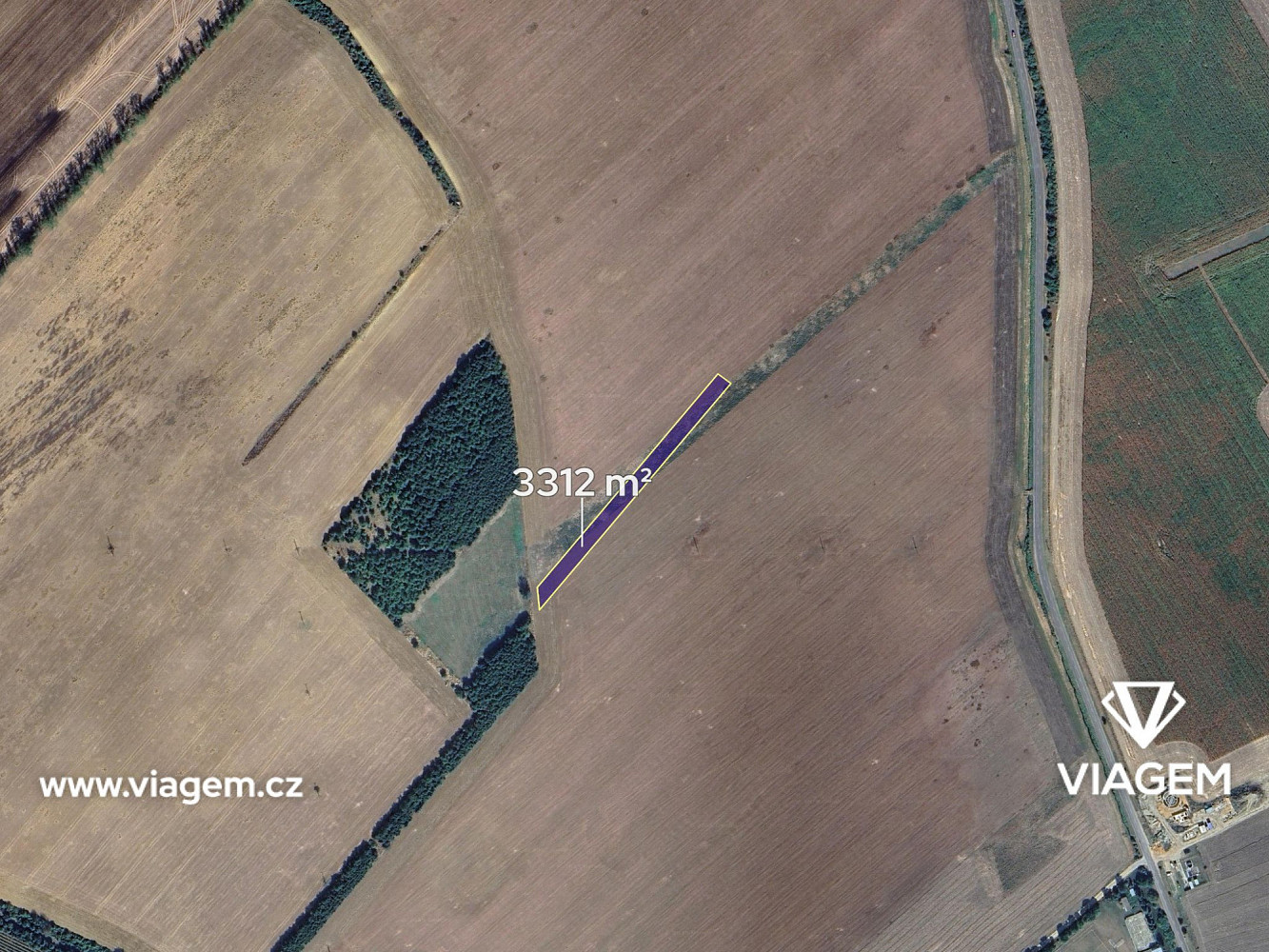 Prodej pole 1 656 m² – fotografie 2