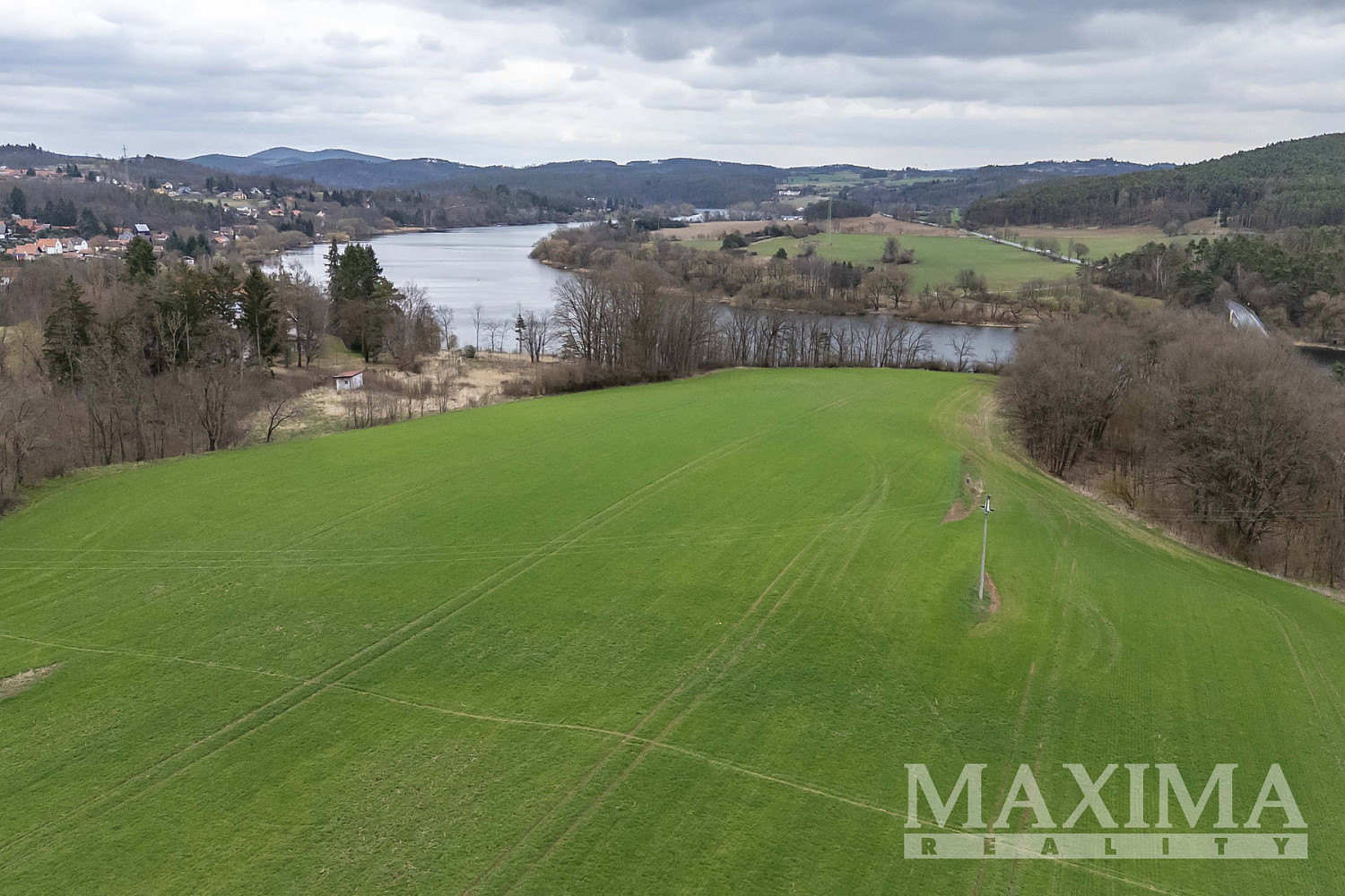 Pozemek o ploše 34543 m² - Hřiměždice, Vestec – pohled 4