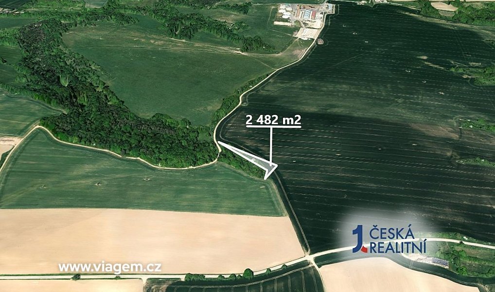 Prodej pole 2 482 m², Snědovice – náhled fotky 2
